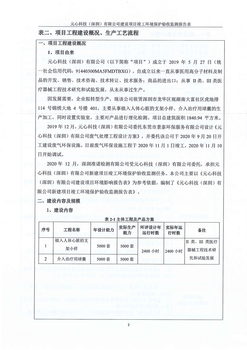 元心科技（深圳）有限公司竣工驗收報告表(圖6)