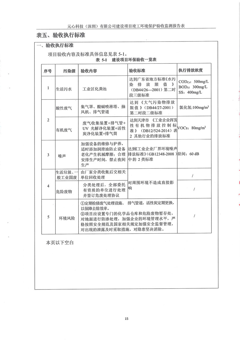 元心科技（深圳）有限公司竣工驗收報告表(圖19)